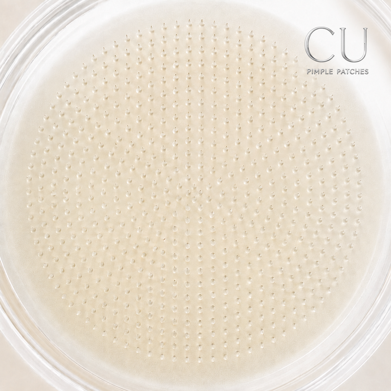 Capri Cu microdart patch lattice, extreme macro detail