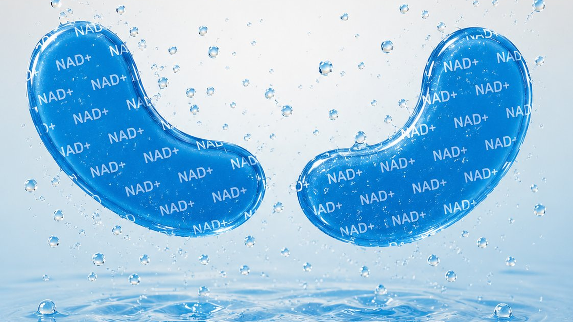 Patch macro with water droplets